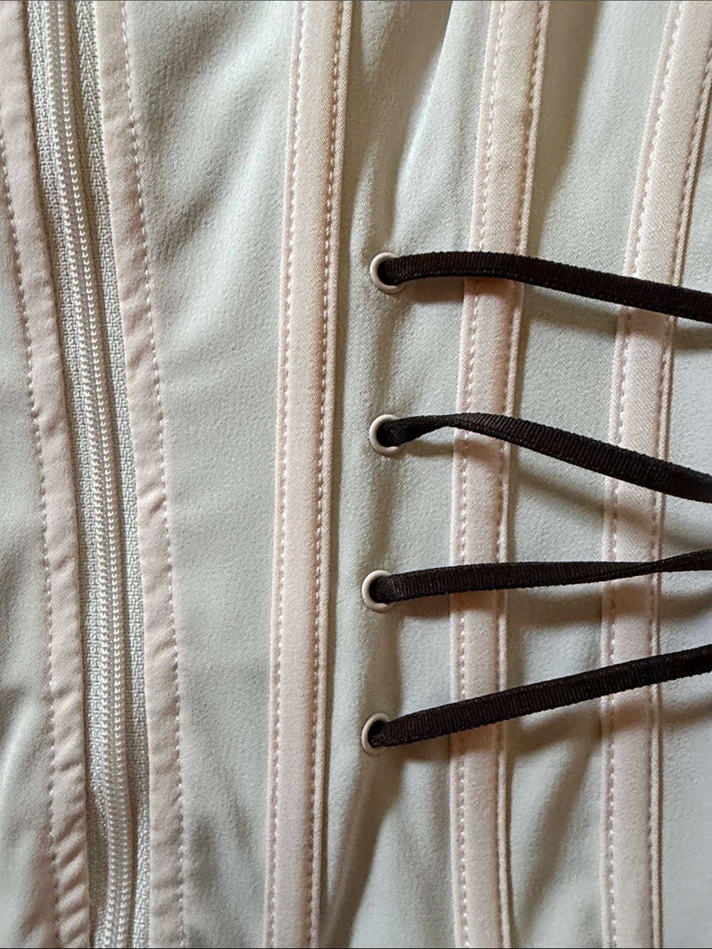 Nike Light Pink and Brown Active Bustier - Picture 3 of 6